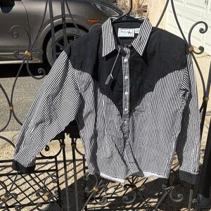 Chaparral Ridge Striped Button-Up Shirt